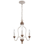 Pendelleuchte Hartsville (Chalk Washed/Beachwood) 3x - Elstead Lighting