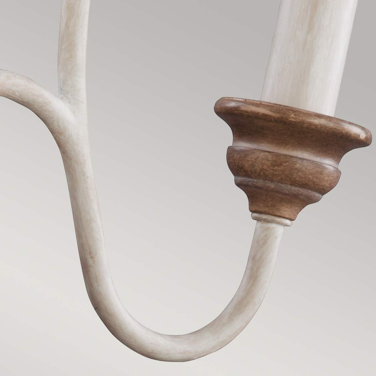 Pendelleuchte Hartsville (Chalk Washed/Beachwood) 3x - Elstead Lighting