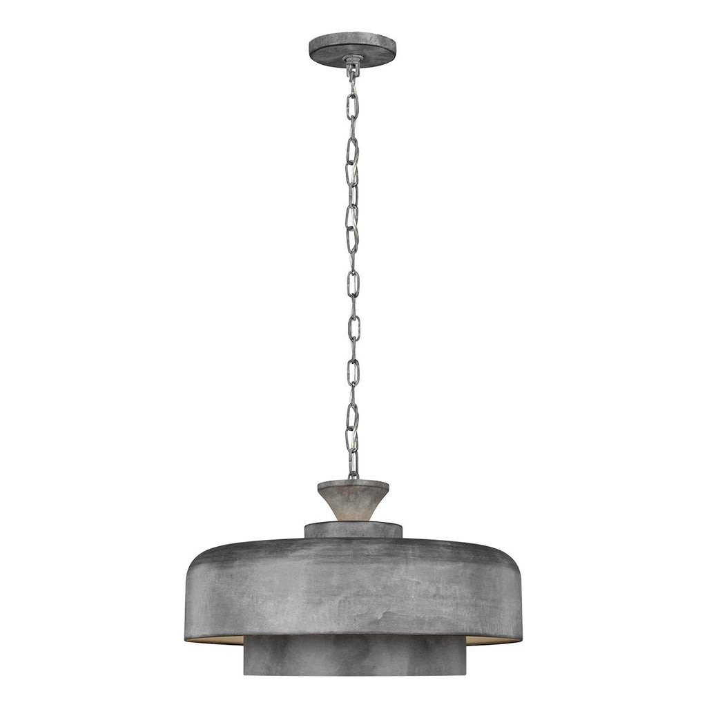 Pendelleuchte Haymarket (Weathered Galvanized) 1x - Elstead Lighting