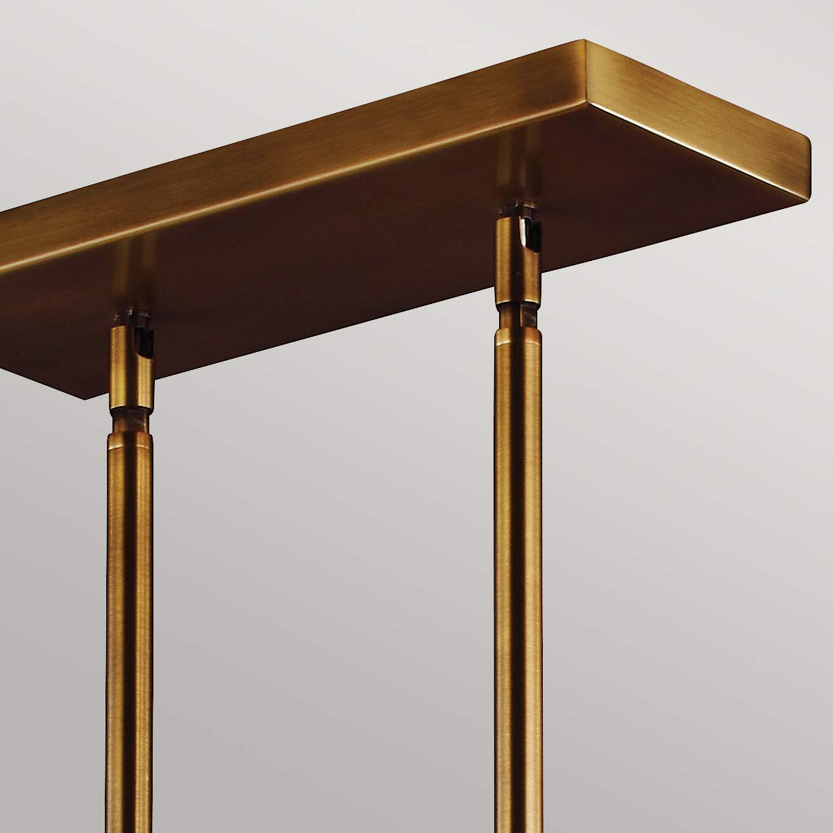 Pendelleuchte Hobson (messingfarben) 3x - Elstead Lighting