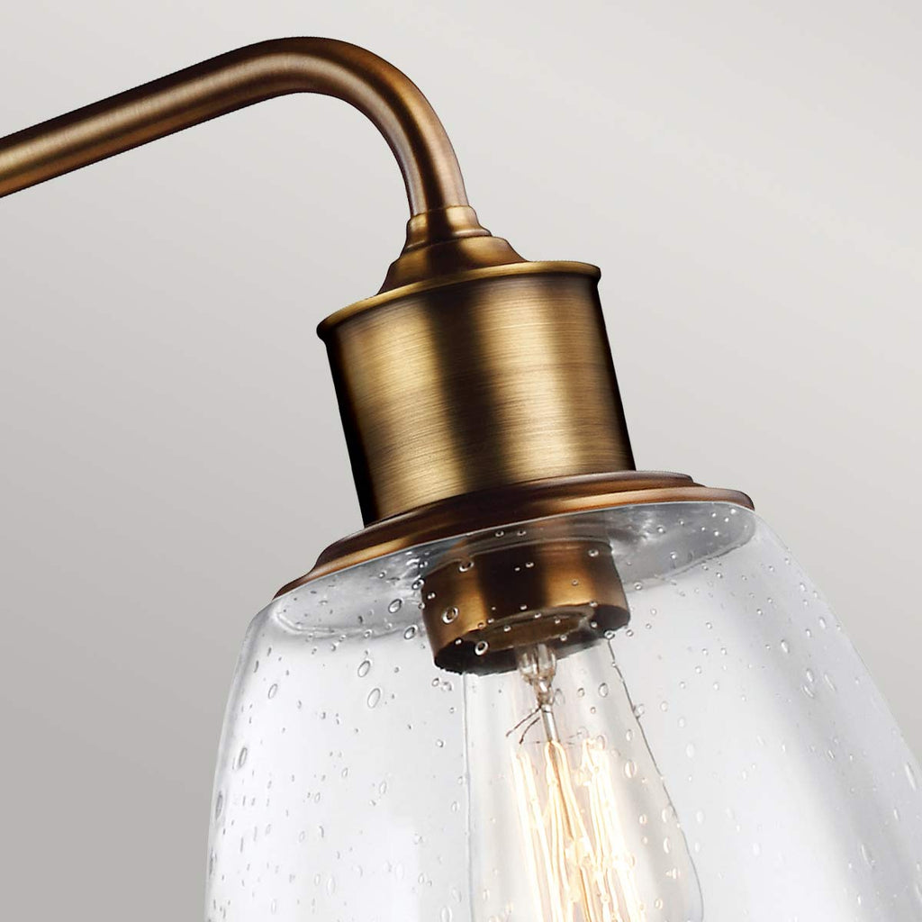 Pendelleuchte Hobson (messingfarben) 3x - Elstead Lighting
