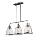 Pendelleuchte Hobson (Nickel) 3x - Elstead Lighting