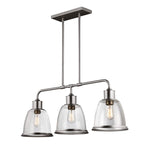 Pendelleuchte Hobson (Nickel) 3x - Elstead Lighting