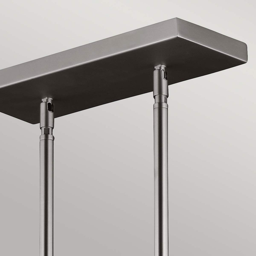 Pendelleuchte Hobson (Nickel) 3x - Elstead Lighting