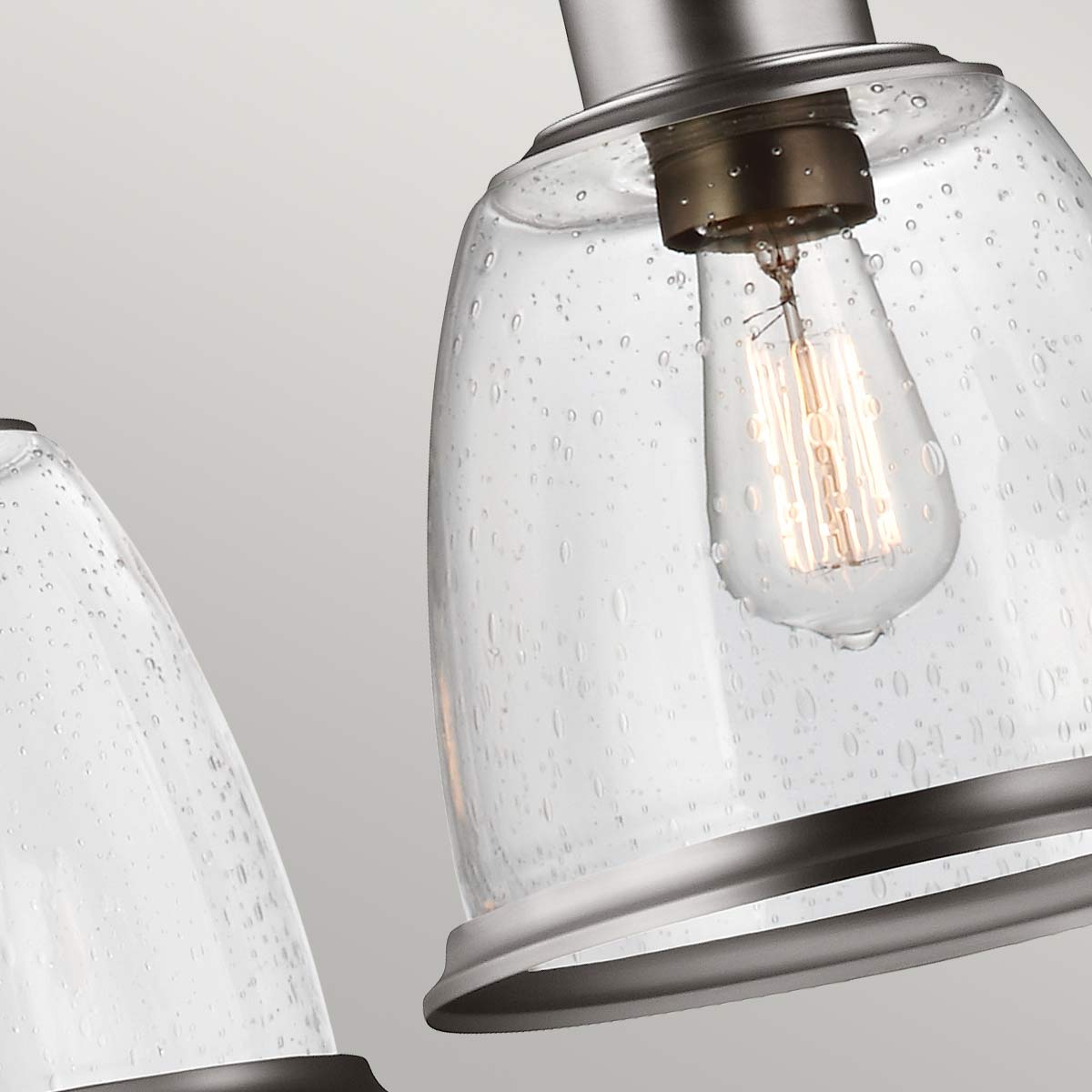 Pendelleuchte Hobson (Nickel) 3x - Elstead Lighting