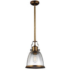 Pendelleuchte Hobson (messingfarben) 1x - Elstead Lighting