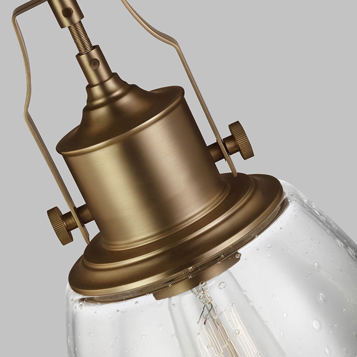 Pendelleuchte Hobson (messingfarben) 1x - Elstead Lighting