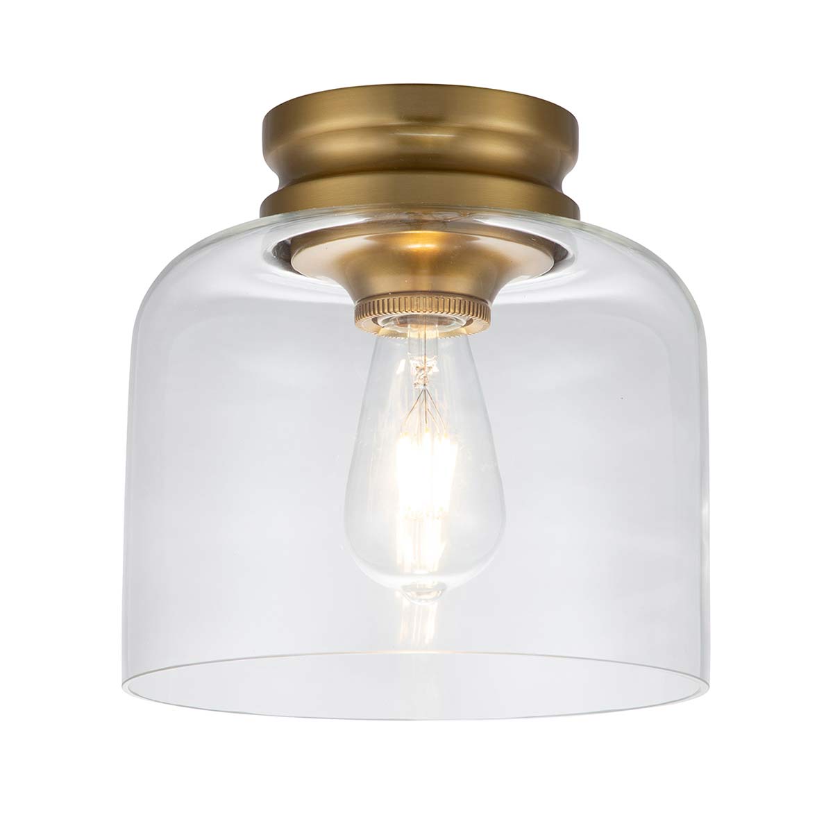 Deckenleuchte Hounslow (messingfarben) 1x - Elstead Lighting