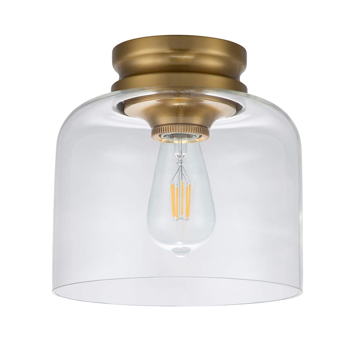 Deckenleuchte Hounslow (messingfarben) 1x - Elstead Lighting