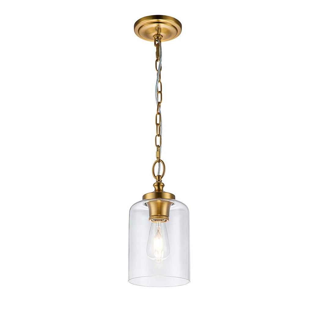 Pendelleuchte Hounslow (messingfarben) 1x - Elstead Lighting