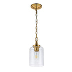 Pendelleuchte Hounslow (messingfarben) 1x - Elstead Lighting