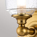 Bad-Wandleuchte Huguenot Lake (messingfarben) 1x - Elstead Lighting