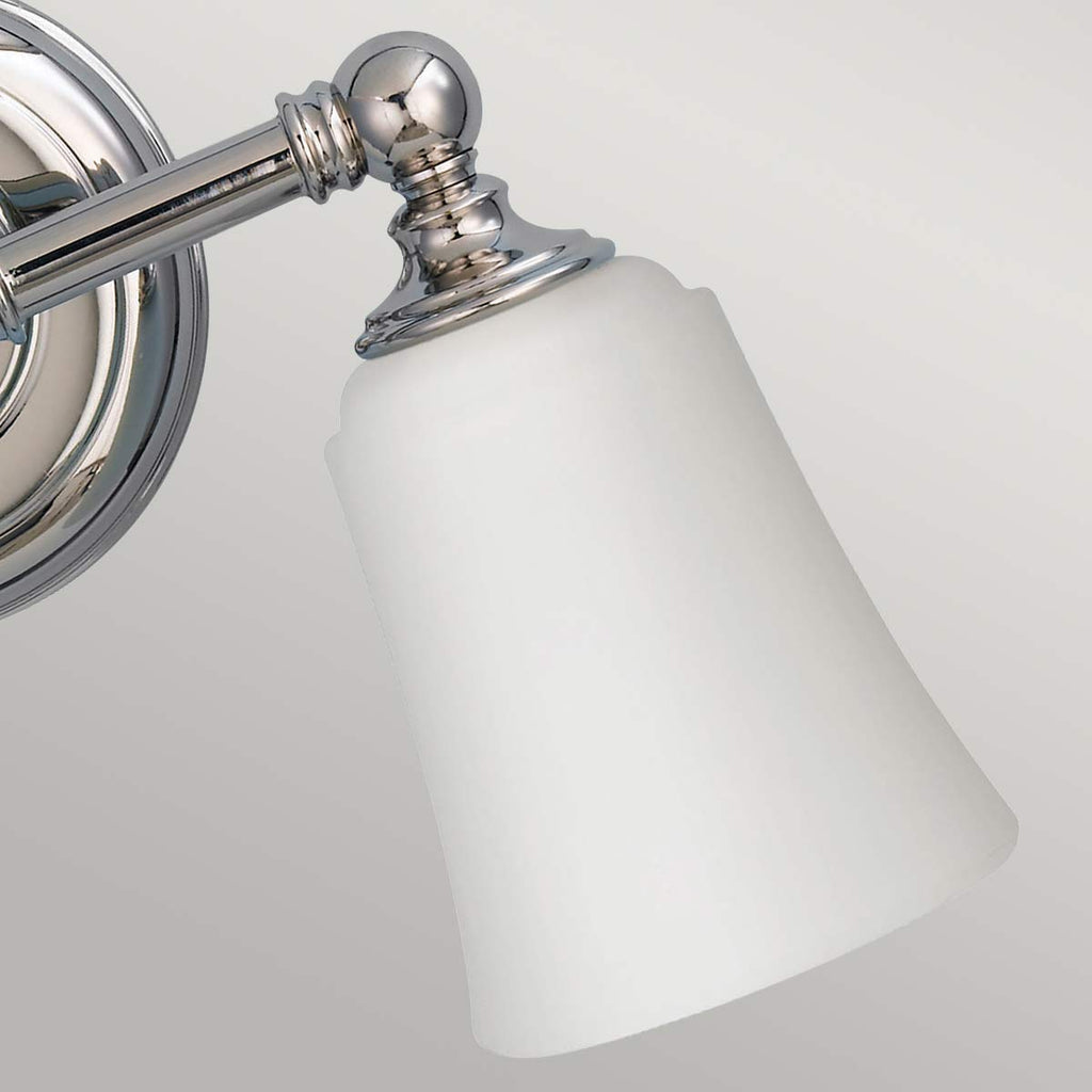 Bad-Wandleuchte Huguenot Lake (verchromt) 2x - Elstead Lighting