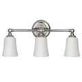 Bad-Wandleuchte Huguenot Lake (verchromt) 3x - Elstead Lighting