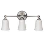 Bad-Wandleuchte Huguenot Lake (verchromt) 3x - Elstead Lighting