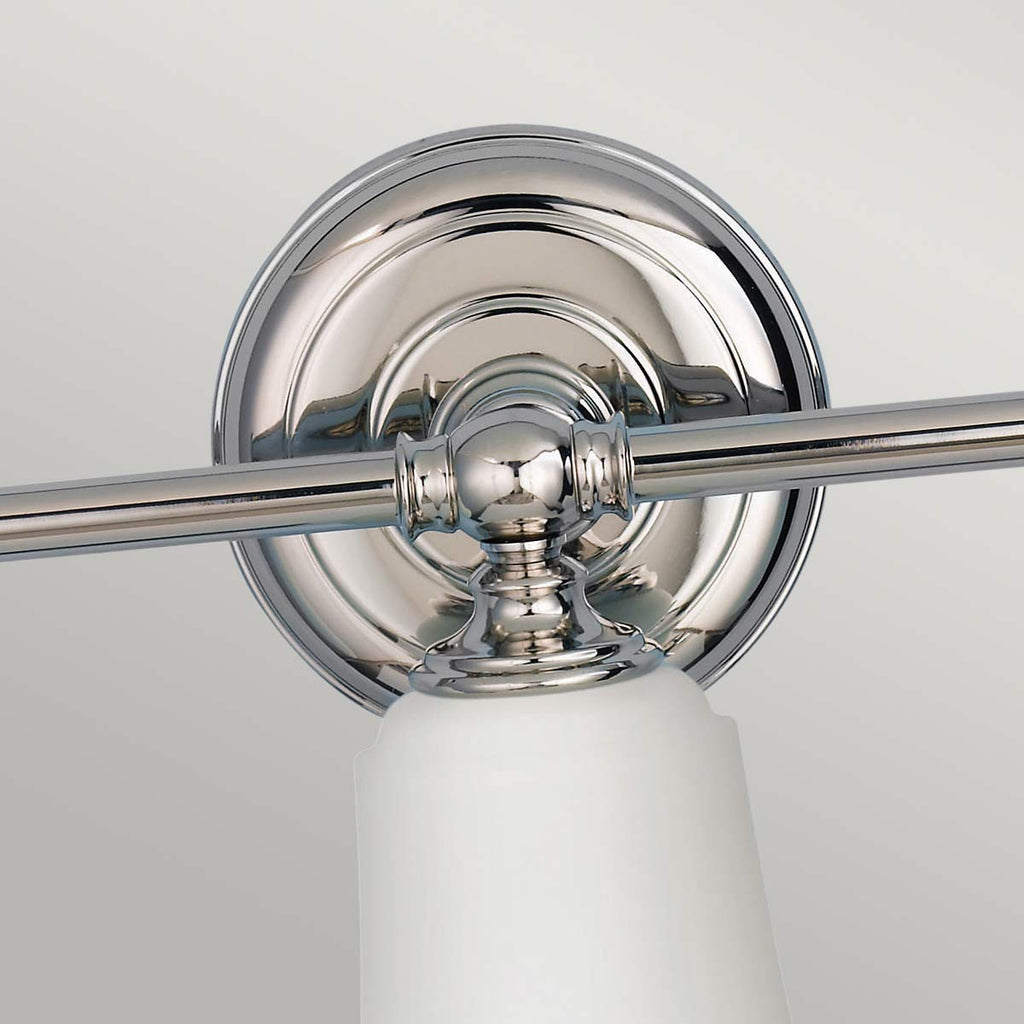 Bad-Wandleuchte Huguenot Lake (verchromt) 3x - Elstead Lighting