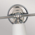Bad-Wandleuchte Huguenot Lake (verchromt) 3x - Elstead Lighting