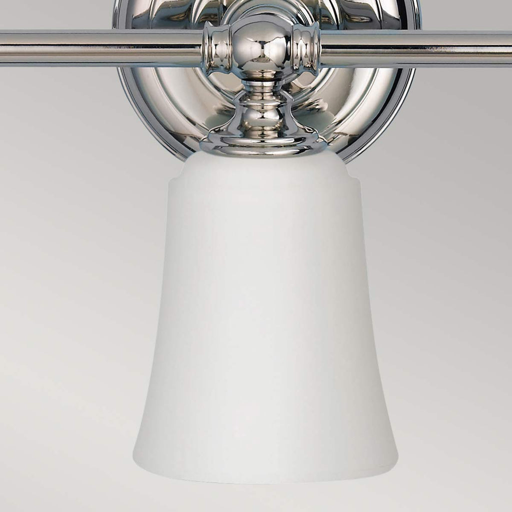 Bad-Wandleuchte Huguenot Lake (verchromt) 3x - Elstead Lighting
