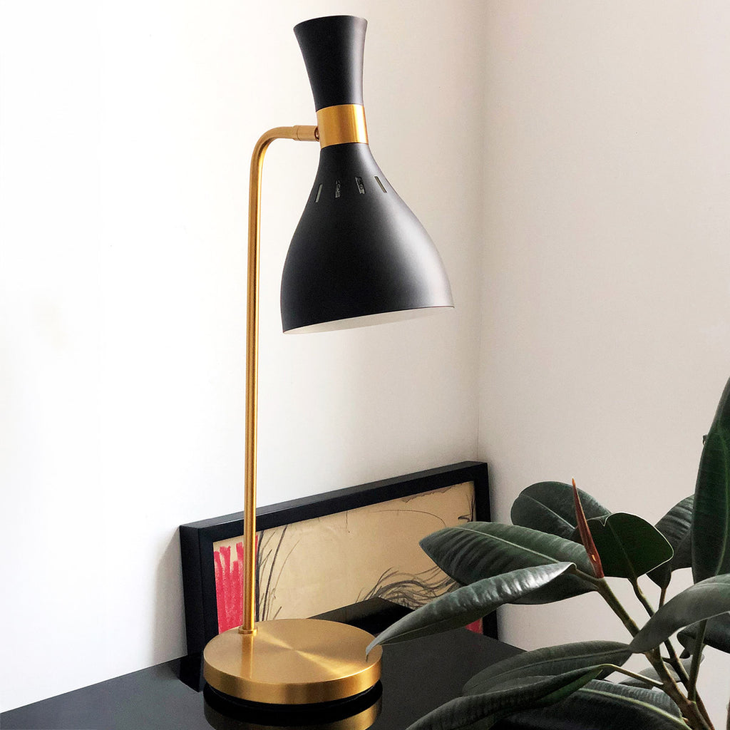 Tischleuchte Joan (bronzefarben) 1x - Elstead Lighting