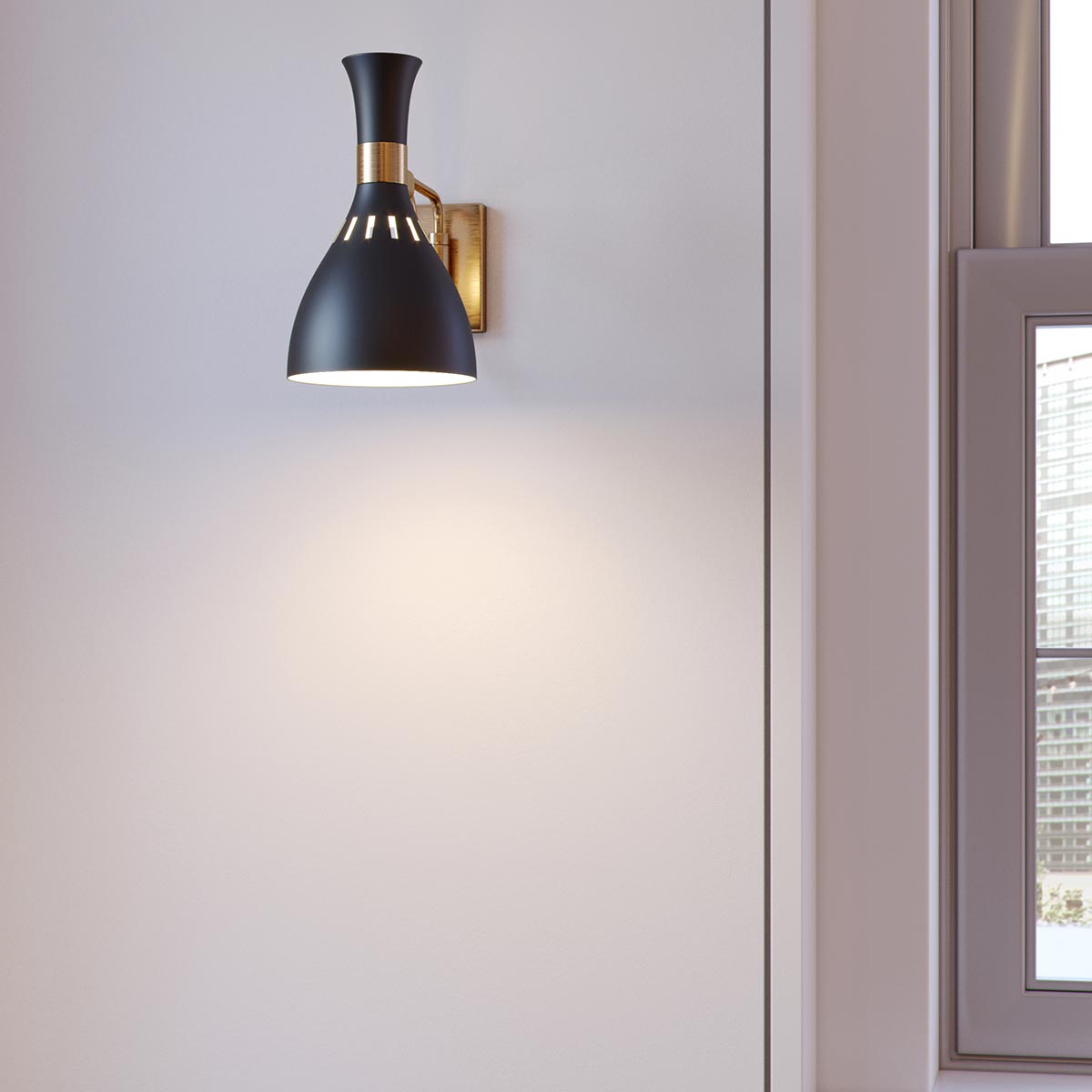 Wandleuchte Joan (bronzefarben) 1x - Elstead Lighting