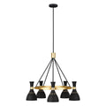 Pendelleuchte Joan (schwarz) 5x - Elstead Lighting