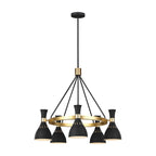 Pendelleuchte Joan (schwarz) 5x - Elstead Lighting