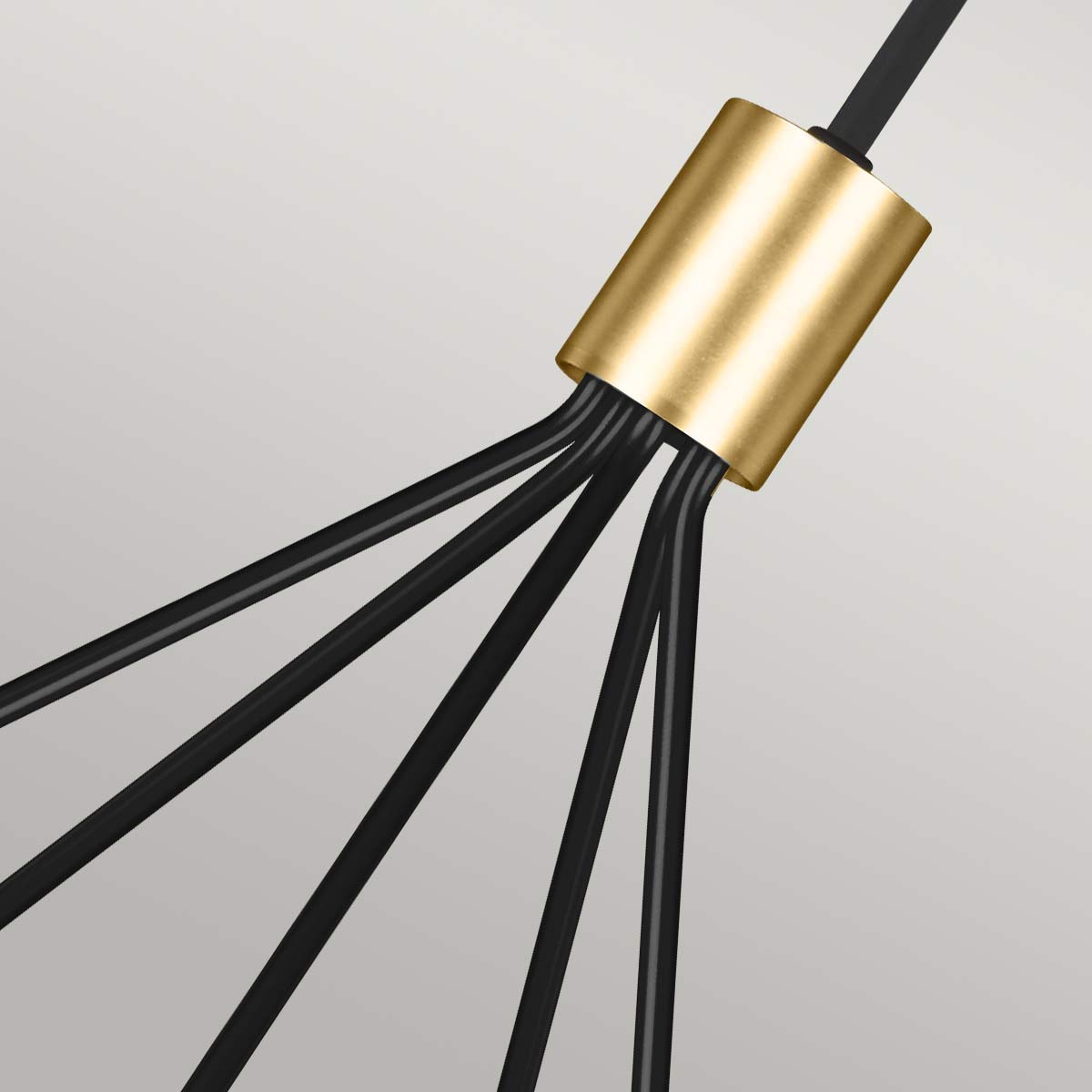 Pendelleuchte Joan (schwarz) 5x - Elstead Lighting
