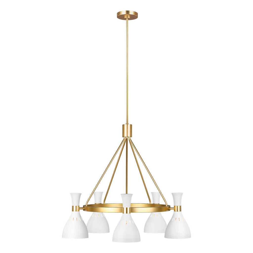 Pendelleuchte Joan (weiß) 5x - Elstead Lighting