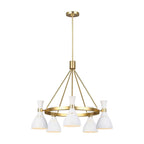 Pendelleuchte Joan (weiß) 5x - Elstead Lighting