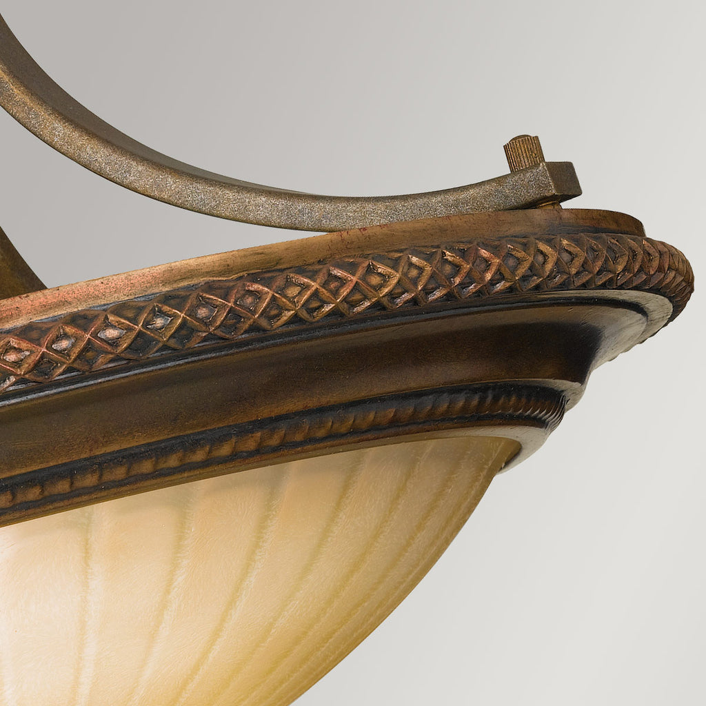 Deckenleuchte Kelham Hall (bronzefarben) 2x - Elstead Lighting
