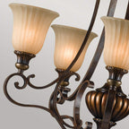 Pendelleuchte Kelham Hall (bronzefarben) 5x - Elstead Lighting