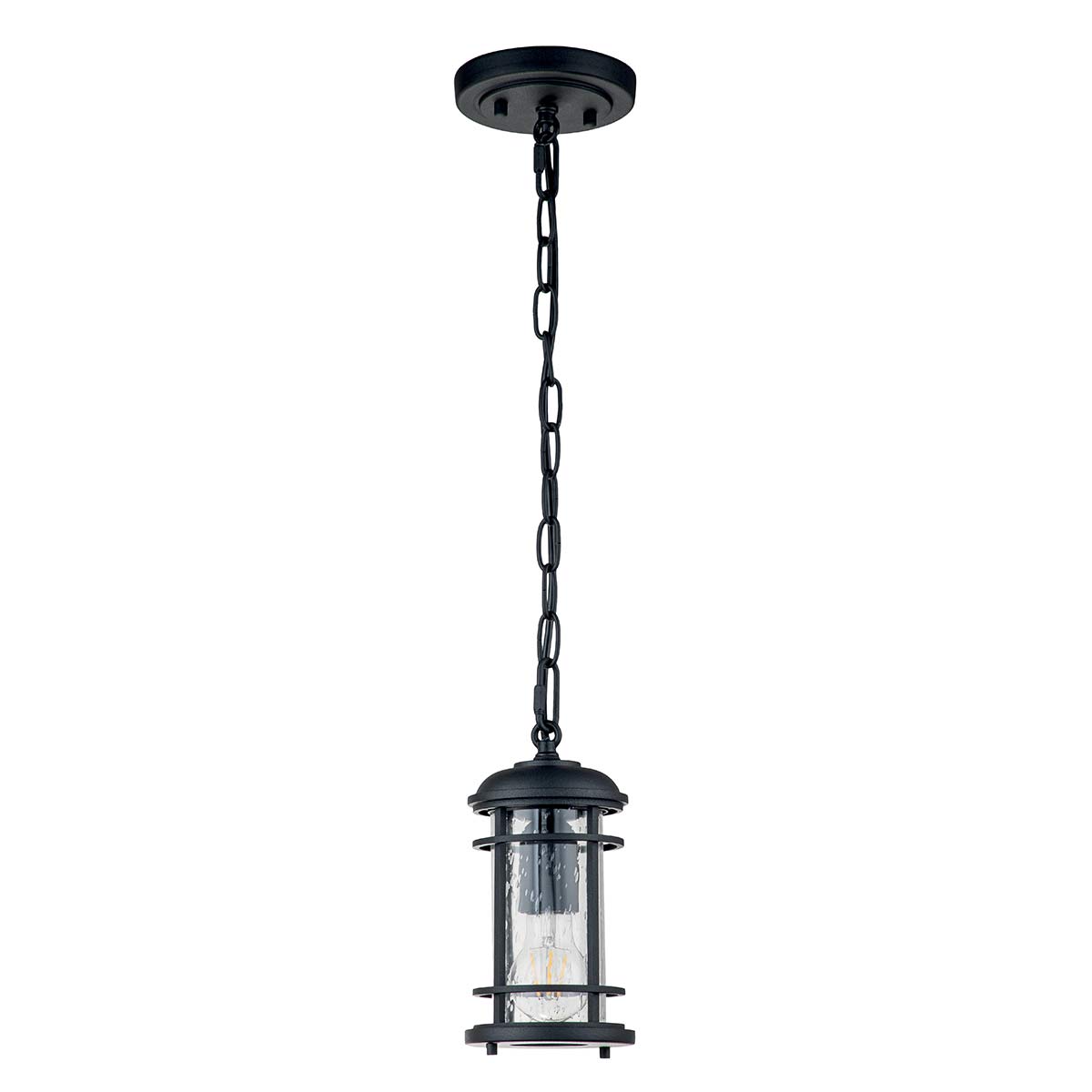 Außen-Pendelleuchte Lighthouse (schwarz) 1x - Elstead Lighting