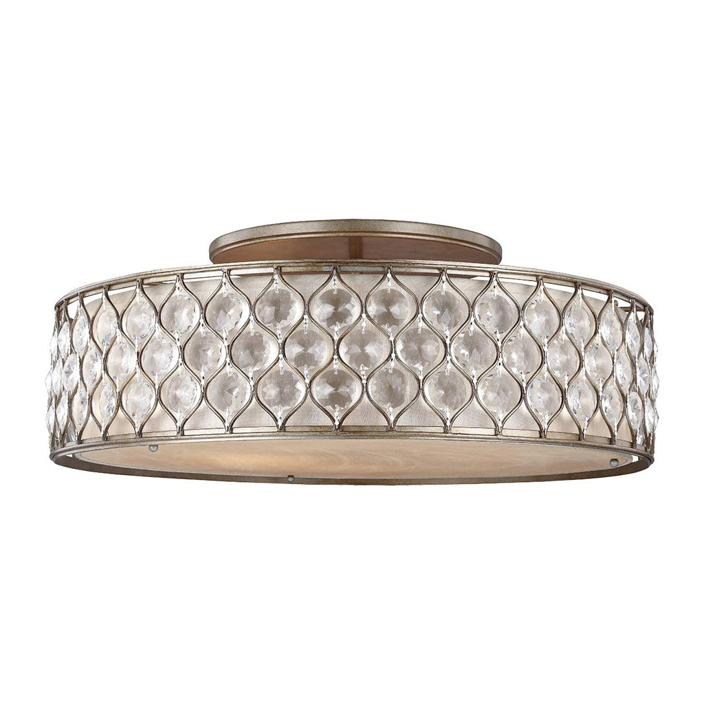Deckenleuchte Lucia (silberfarben) 6x - Elstead Lighting