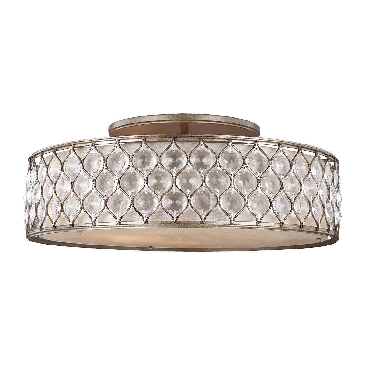 Deckenleuchte Lucia (silberfarben) 6x - Elstead Lighting