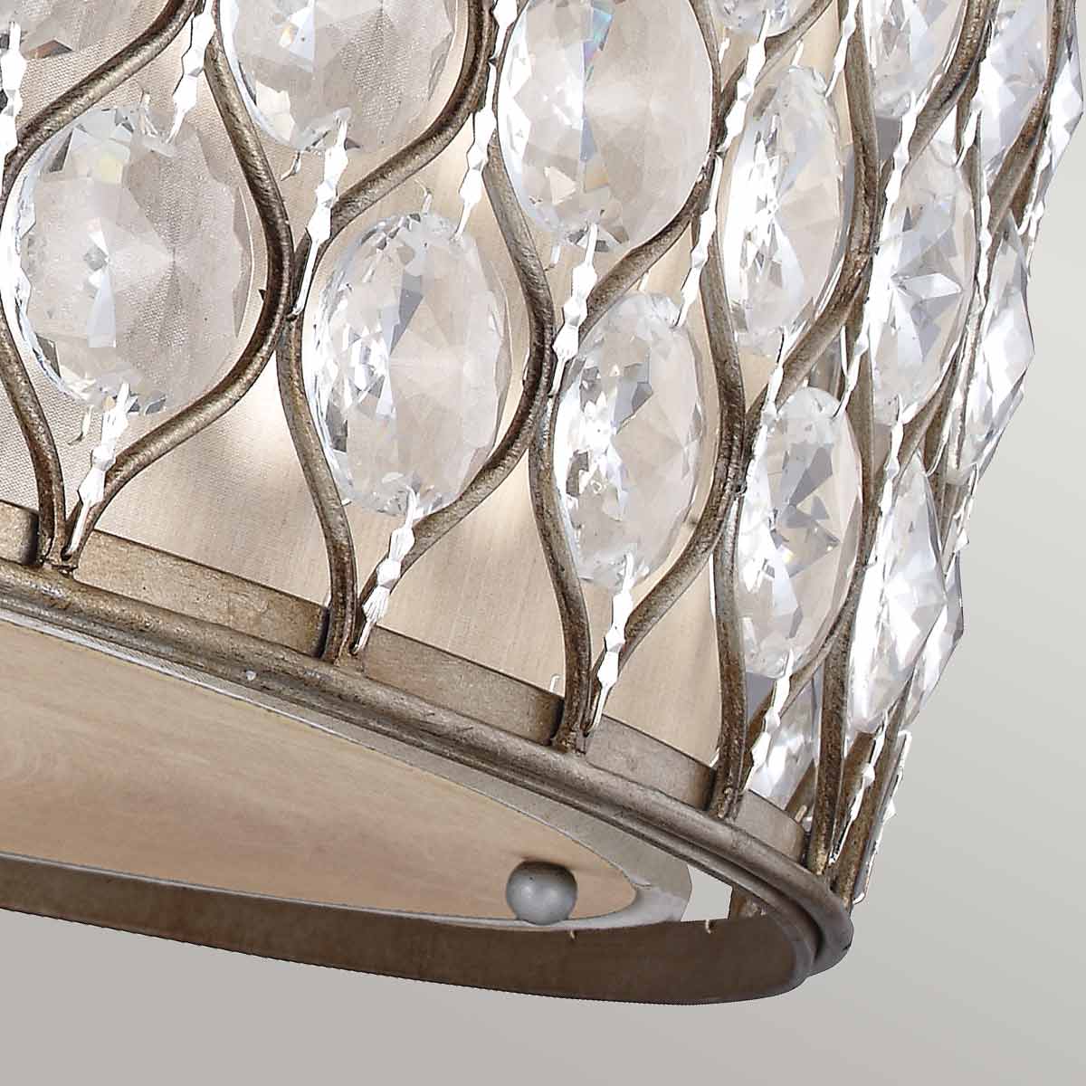 Deckenleuchte Lucia (silberfarben) 6x - Elstead Lighting