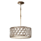 Pendelleuchte Lucia (silberfarben) 3x - Elstead Lighting