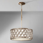 Pendelleuchte Lucia (silberfarben) 3x - Elstead Lighting