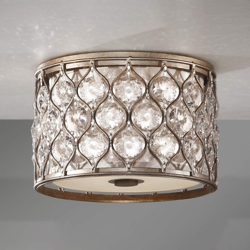 Deckenleuchte Lucia (silberfarben) 2x - Elstead Lighting
