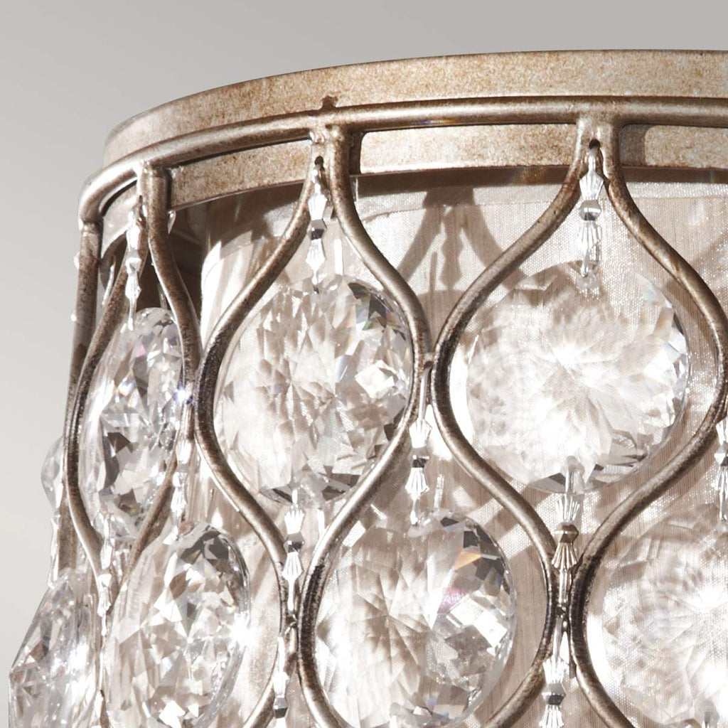 Deckenleuchte Lucia (silberfarben) 2x - Elstead Lighting