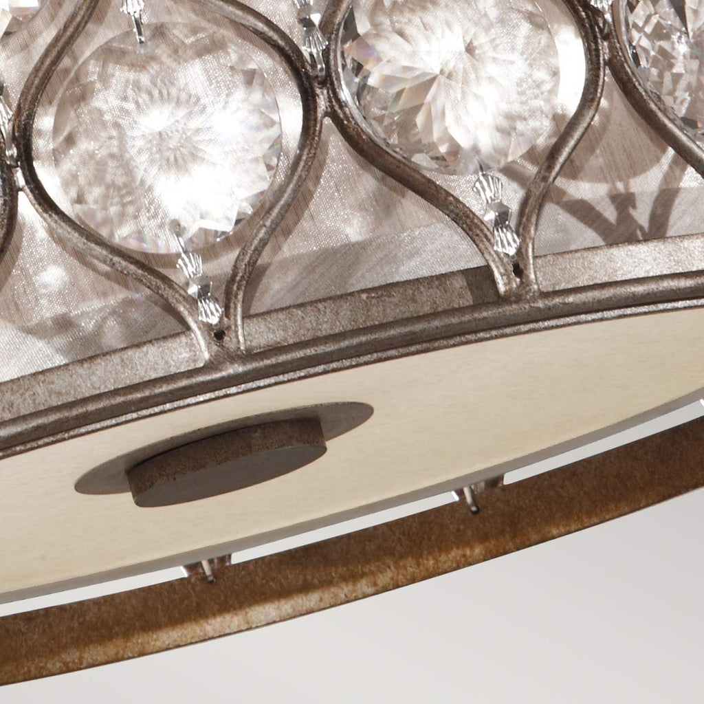Deckenleuchte Lucia (silberfarben) 2x - Elstead Lighting