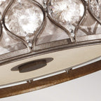 Deckenleuchte Lucia (silberfarben) 2x - Elstead Lighting