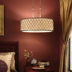 Pendelleuchte Lucia (silberfarben) 3x - Elstead Lighting