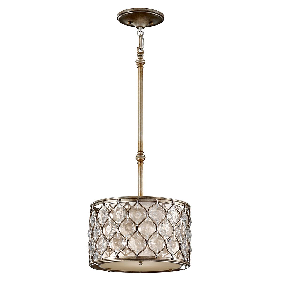 Pendelleuchte Lucia (silberfarben) 1x - Elstead Lighting