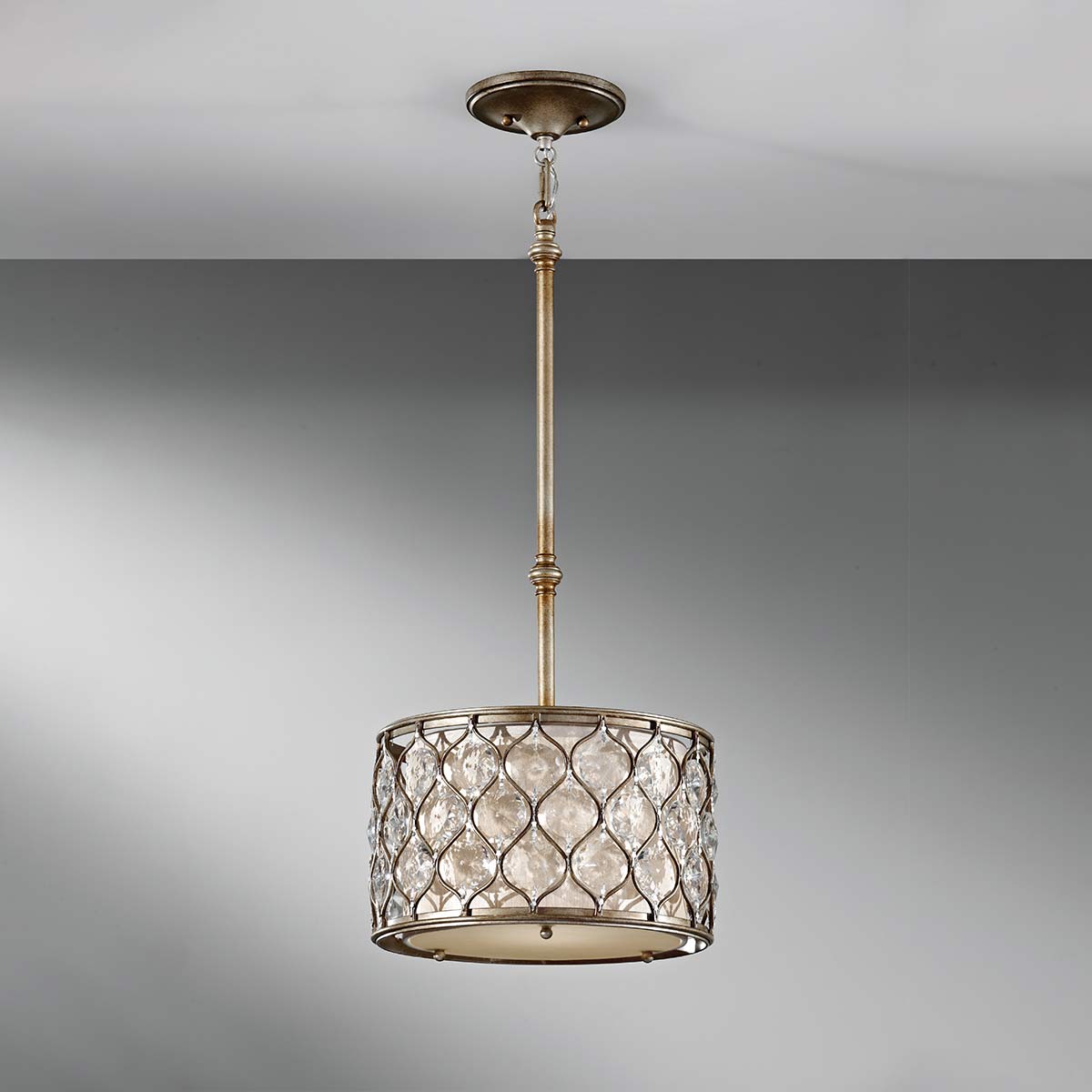 Pendelleuchte Lucia (silberfarben) 1x - Elstead Lighting