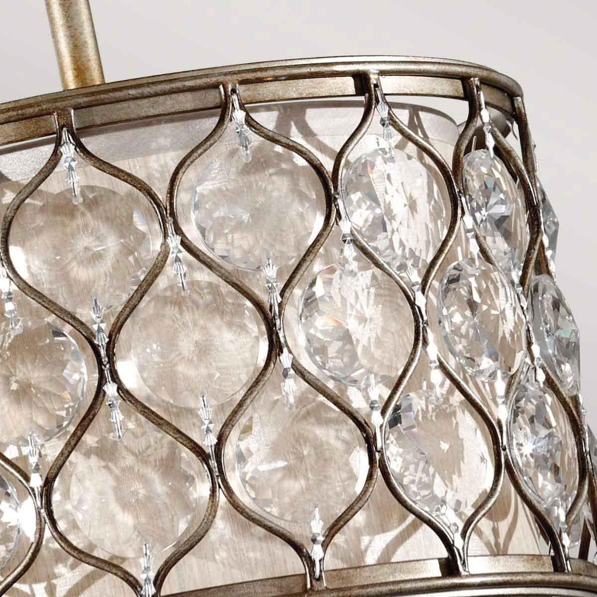 Pendelleuchte Lucia (silberfarben) 1x - Elstead Lighting