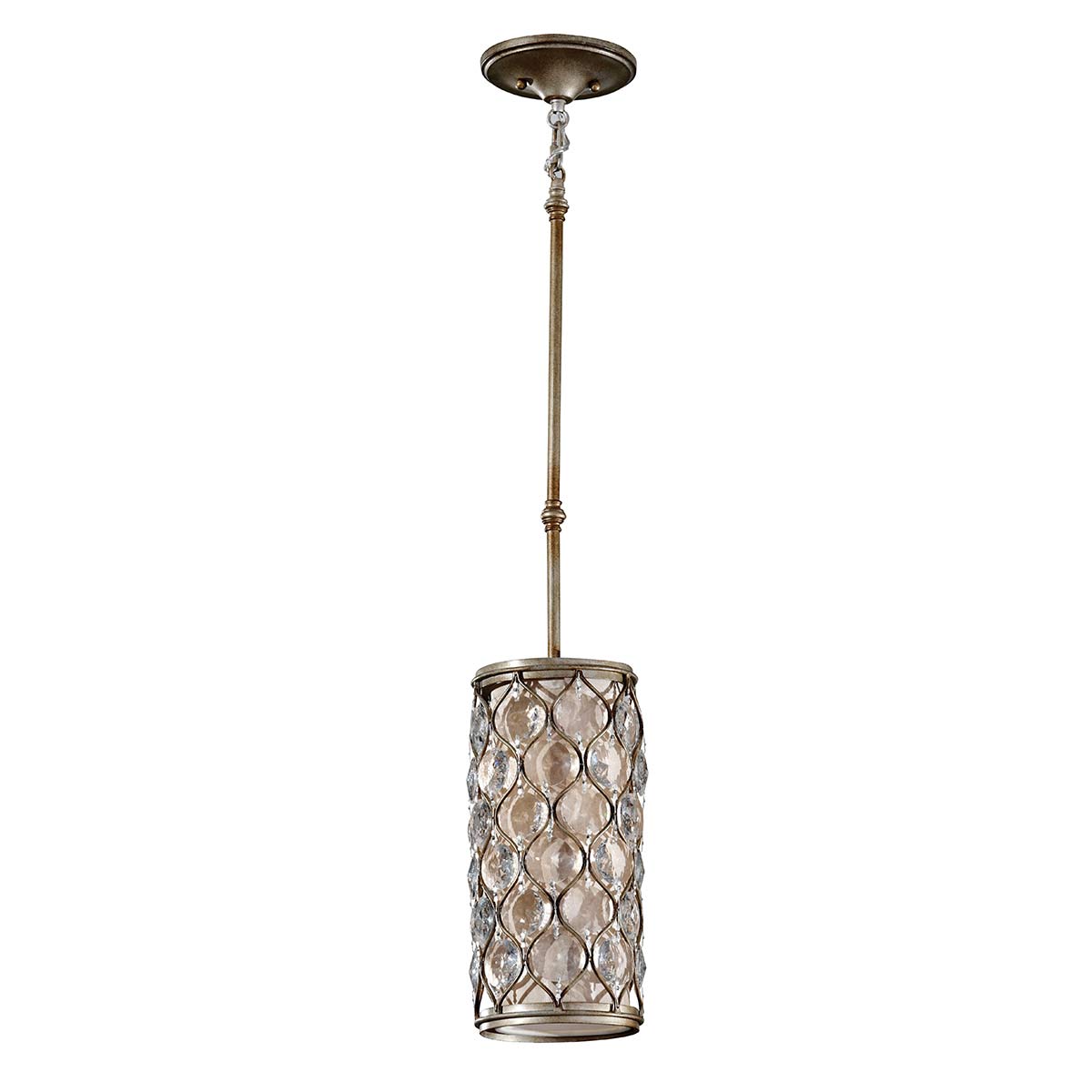 Pendelleuchte Lucia (silberfarben) 1x - Elstead Lighting