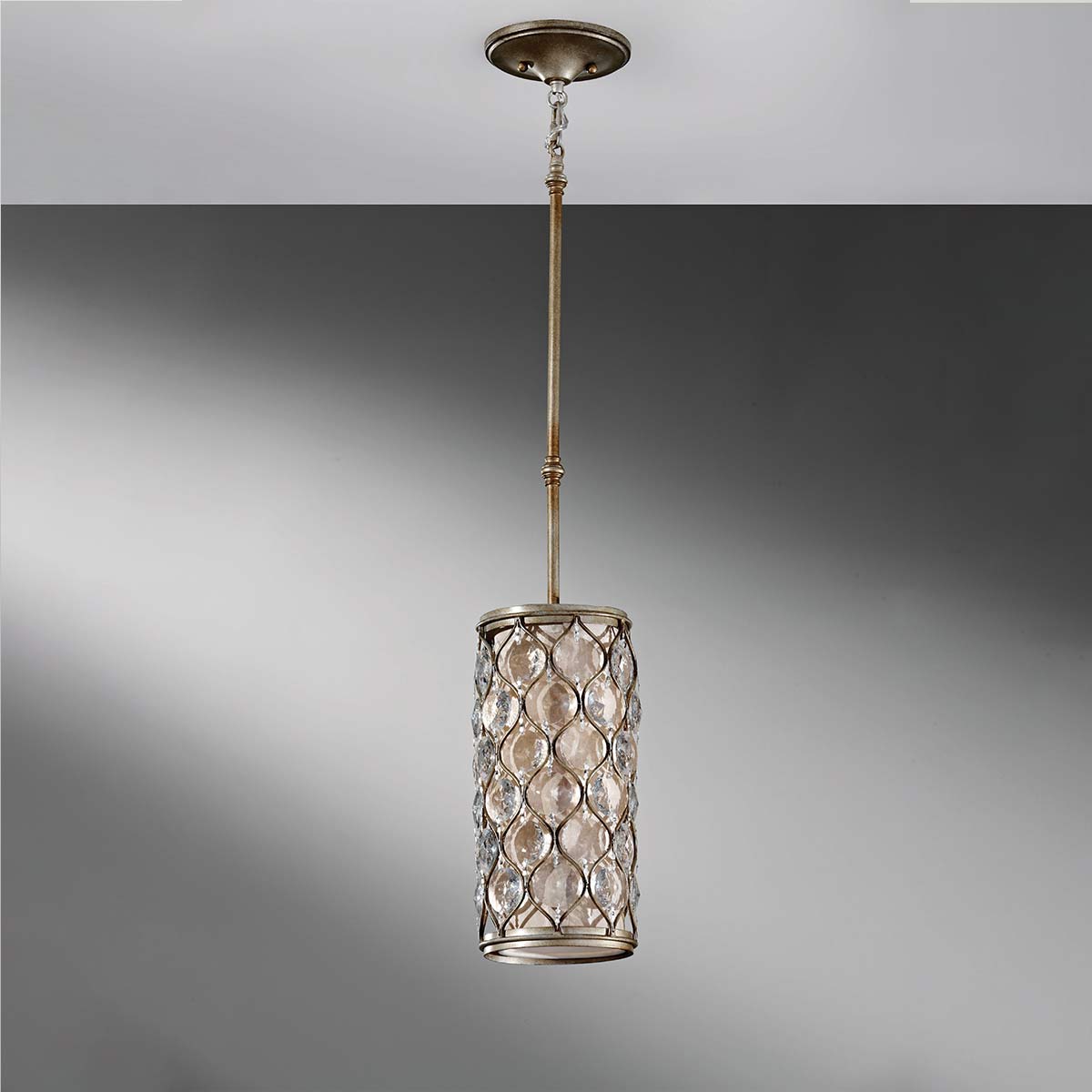 Pendelleuchte Lucia (silberfarben) 1x - Elstead Lighting