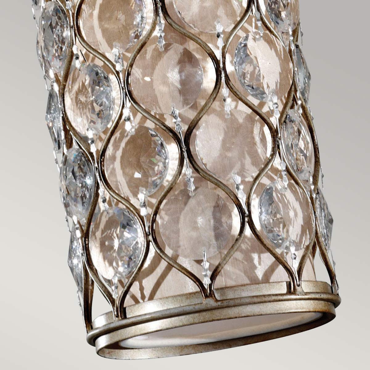 Pendelleuchte Lucia (silberfarben) 1x - Elstead Lighting