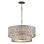 Pendelleuchte Lucia (silberfarben) 6x - Elstead Lighting