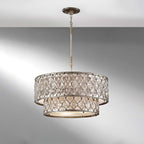 Pendelleuchte Lucia (silberfarben) 6x - Elstead Lighting